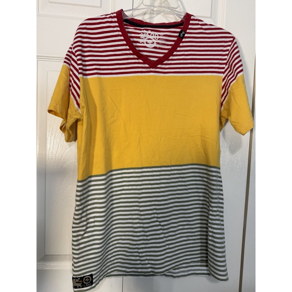 LNG Clothing Company Mens Multi Color Short Sleeve Tshirt Size Medium